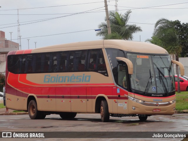 Auto Viação Goianésia 168003-8 na cidade de Taguatinga, Distrito Federal, Brasil, por João Gonçalves. Número da foto: #9766392.