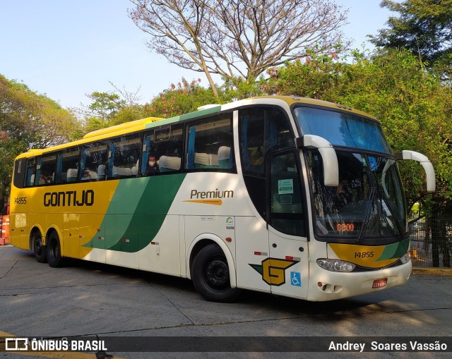 Empresa Gontijo de Transportes 14855 na cidade de São Paulo, São Paulo, Brasil, por Andrey  Soares Vassão. Número da foto: #9766238.