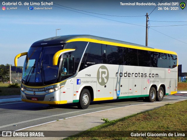 RodeRotas - Rotas de Viação do Triângulo 7749 na cidade de Jundiaí, São Paulo, Brasil, por Gabriel Giacomin de Lima. ID da foto: 9766357.