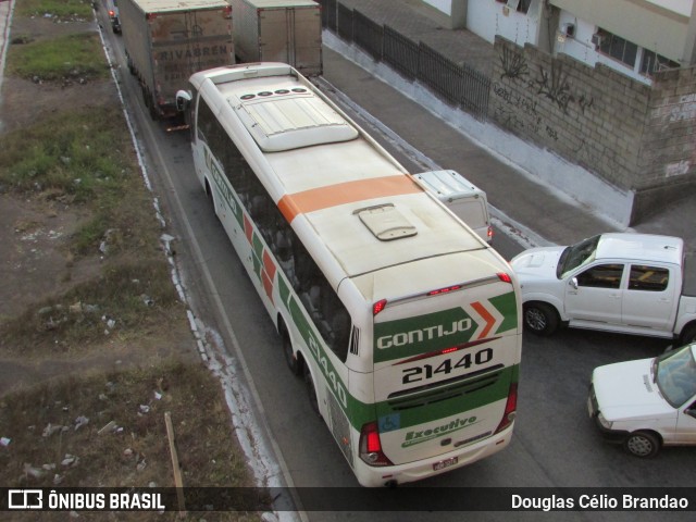 Empresa Gontijo de Transportes 21440 na cidade de Belo Horizonte, Minas Gerais, Brasil, por Douglas Célio Brandao. ID da foto: 9766923.