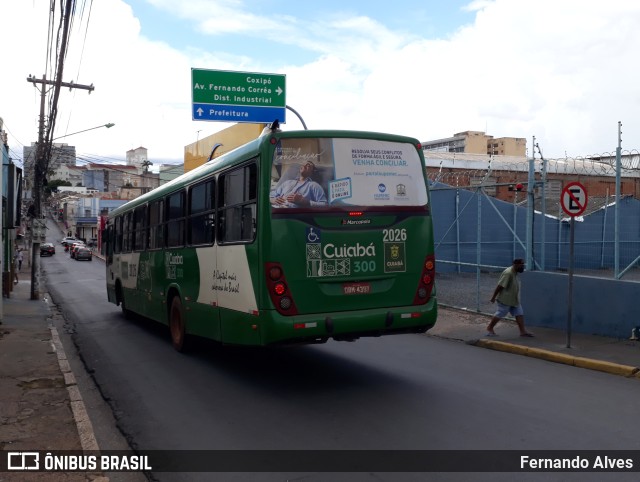 Rápido Cuiabá Transporte Urbano 2026 na cidade de Cuiabá, Mato Grosso, Brasil, por Fernando Alves. ID da foto: 9767534.