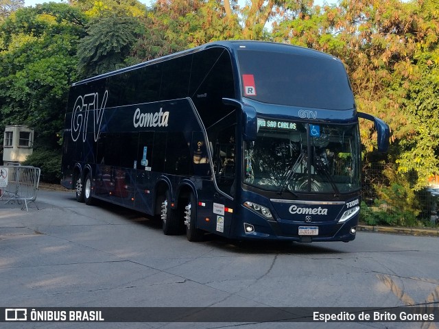 Viação Cometa 721301 na cidade de São Paulo, São Paulo, Brasil, por Espedito de Brito Gomes. Número da foto: #9768939.