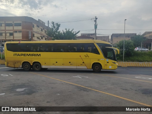 Viação Itapemirim 60027 na cidade de Ribeirão Preto, São Paulo, Brasil, por Marcelo Horta. Número da foto: #9769493.