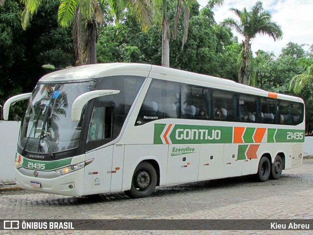 Empresa Gontijo de Transportes 21435 na cidade de Fortaleza, Ceará, Brasil, por Kieu Abreu. ID da foto: 9769767.