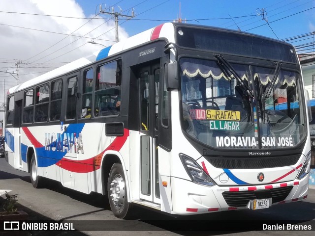 AMSA - Autotransportes Moravia 59 na cidade de San Vicente, Moravia, San José, Costa Rica, por Daniel Brenes. Número da foto: #9769118.