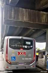 Auto Viação 1001 RJ 108.1198 na cidade de Rio de Janeiro, Rio de Janeiro, Brasil, por João Vicente. Número da foto: #9767408.