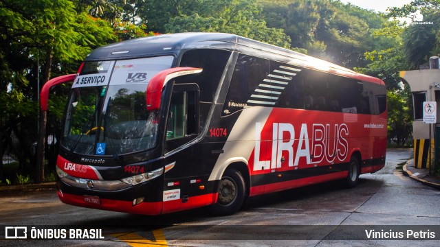 Lirabus 14074 na cidade de São Paulo, São Paulo, Brasil, por Vinicius Petris. Número da foto: #9771737.
