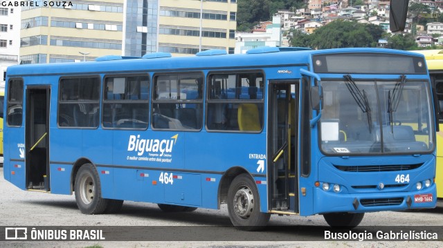 Biguaçu Transportes Coletivos Administração e Participação 464 na cidade de Florianópolis, Santa Catarina, Brasil, por Busologia Gabrielística. Número da foto: #9771306.