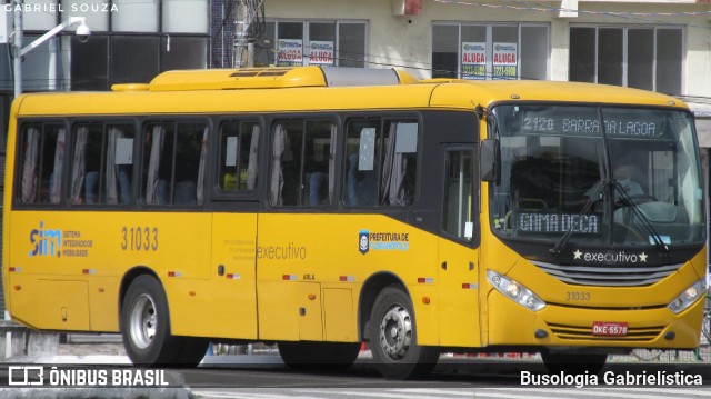 Transporte Coletivo Estrela 31033 na cidade de Florianópolis, Santa Catarina, Brasil, por Busologia Gabrielística. Número da foto: #9771252.
