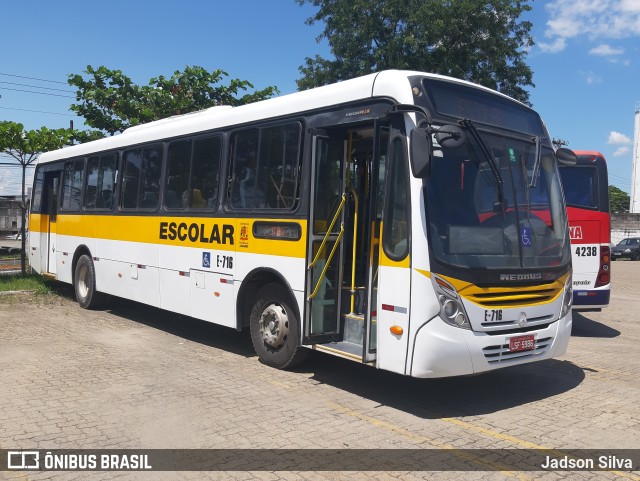 Viação Jacareí E-716 na cidade de Jacareí, São Paulo, Brasil, por Jadson Silva. ID da foto: 9770663.