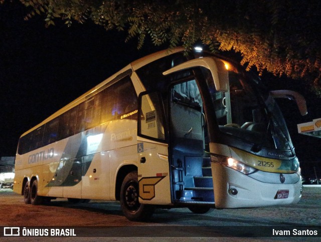 Empresa Gontijo de Transportes 21255 na cidade de Madalena, Ceará, Brasil, por Ivam Santos. Número da foto: #9772788.