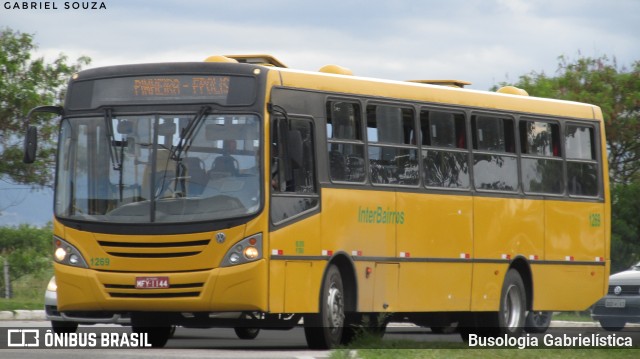 Jotur - Auto Ônibus e Turismo Josefense 1269 na cidade de Florianópolis, Santa Catarina, Brasil, por Busologia Gabrielística. Número da foto: #9771203.