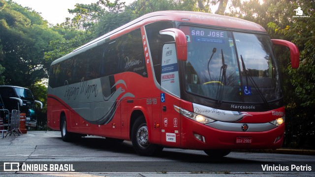 Empresa de Ônibus Pássaro Marron 5818 na cidade de São Paulo, São Paulo, Brasil, por Vinicius Petris. Número da foto: #9771795.