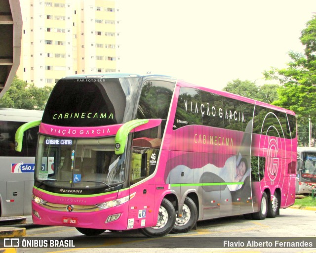 Viação Garcia 8694 na cidade de Sorocaba, São Paulo, Brasil, por Flavio Alberto Fernandes. Número da foto: #9772016.