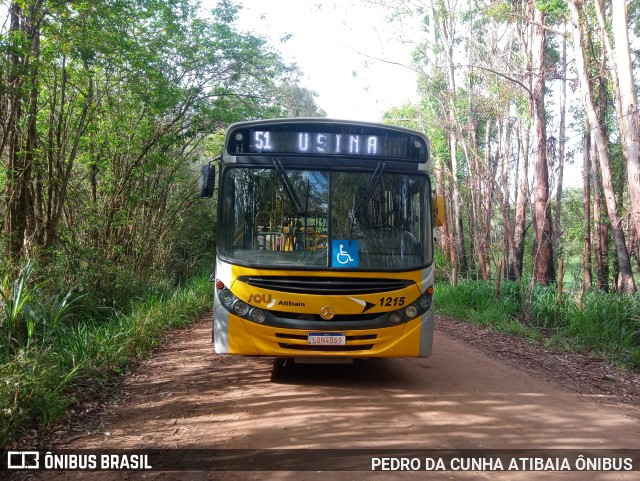 Sancetur - Sou Atibaia 1215 na cidade de Atibaia, São Paulo, Brasil, por PEDRO DA CUNHA ATIBAIA ÔNIBUS. Número da foto: #9771554.