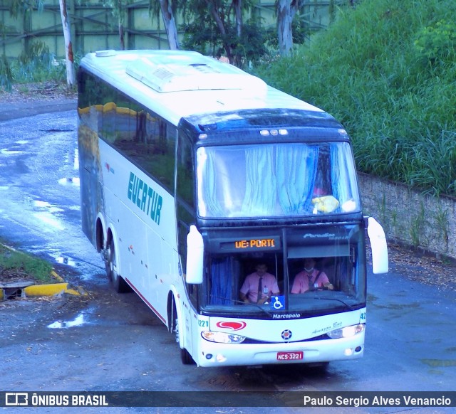 Eucatur - Empresa União Cascavel de Transportes e Turismo 4221 na cidade de Cuiabá, Mato Grosso, Brasil, por Paulo Sergio Alves Venancio. Número da foto: #9772207.