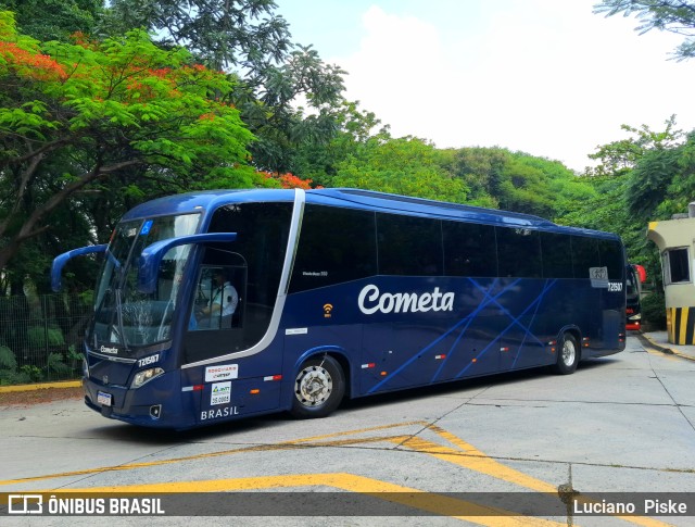 Viação Cometa 721507 na cidade de São Paulo, São Paulo, Brasil, por Luciano  Piske. Número da foto: #9771232.
