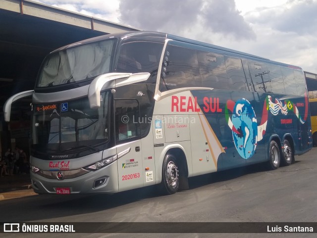 Real Sul Turismo 2020163 na cidade de Taguatinga, Distrito Federal, Brasil, por Luis Santana. ID da foto: 9772589.