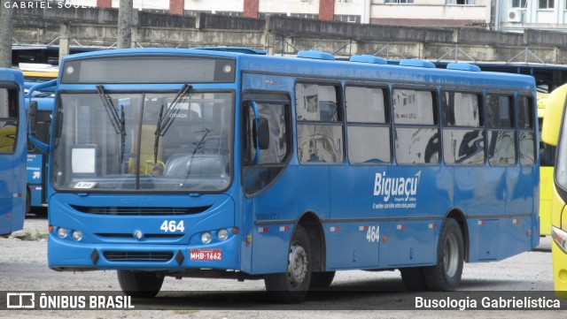 Biguaçu Transportes Coletivos Administração e Participação 464 na cidade de Florianópolis, Santa Catarina, Brasil, por Busologia Gabrielística. Número da foto: #9771180.