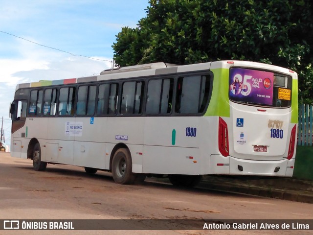Ricco Transportes e Turismo-  Filial Rio Branco 1980 na cidade de Rio Branco, Acre, Brasil, por Antonio Gabriel Alves de Lima. Número da foto: #9771767.