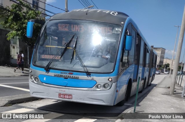 Auto Viação Três Amigos E44714B na cidade de Rio de Janeiro, Rio de Janeiro, Brasil, por Paulo Vitor Lima. Número da foto: #9770855.