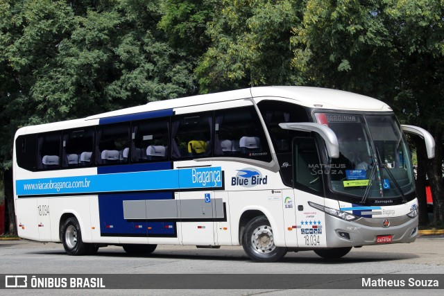 Auto Viação Bragança 18.034 na cidade de São Paulo, São Paulo, Brasil, por Matheus Souza. Número da foto: #9772744.