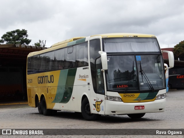 Empresa Gontijo de Transportes 12920 na cidade de Vitória da Conquista, Bahia, Brasil, por Rava Ogawa. ID da foto: 9771414.