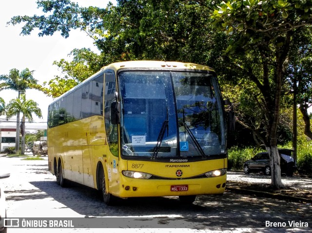 Viação Itapemirim 8877 na cidade de Campos dos Goytacazes, Rio de Janeiro, Brasil, por Breno Vieira. ID da foto: 9774538.