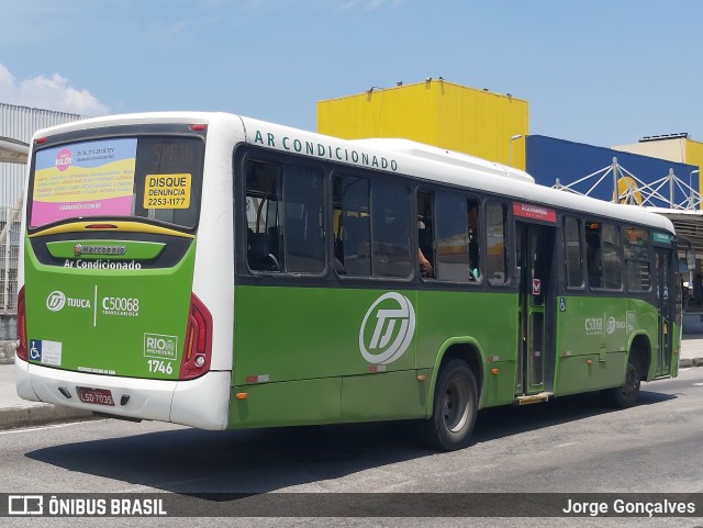 Tijuquinha - Auto Viação Tijuca C50068 na cidade de Rio de Janeiro, Rio de Janeiro, Brasil, por Jorge Gonçalves. ID da foto: 9773219.