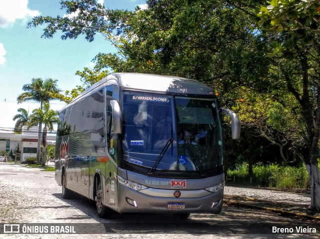 Auto Viação 1001 RJ 108.089 na cidade de Campos dos Goytacazes, Rio de Janeiro, Brasil, por Breno Vieira. Número da foto: #9774331.