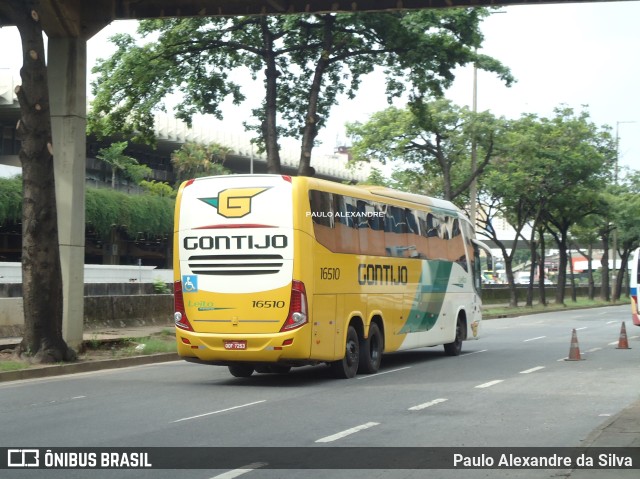 Empresa Gontijo de Transportes 16510 na cidade de Belo Horizonte, Minas Gerais, Brasil, por Paulo Alexandre da Silva. Número da foto: #9775209.