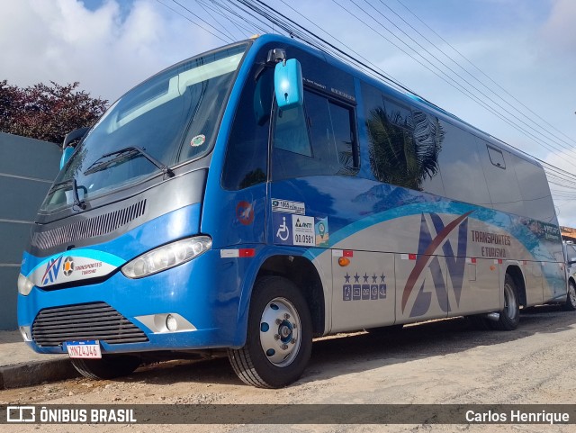 AV Transportes e Turismo 1108 na cidade de Maceió, Alagoas, Brasil, por Carlos Henrique. ID da foto: 9773411.