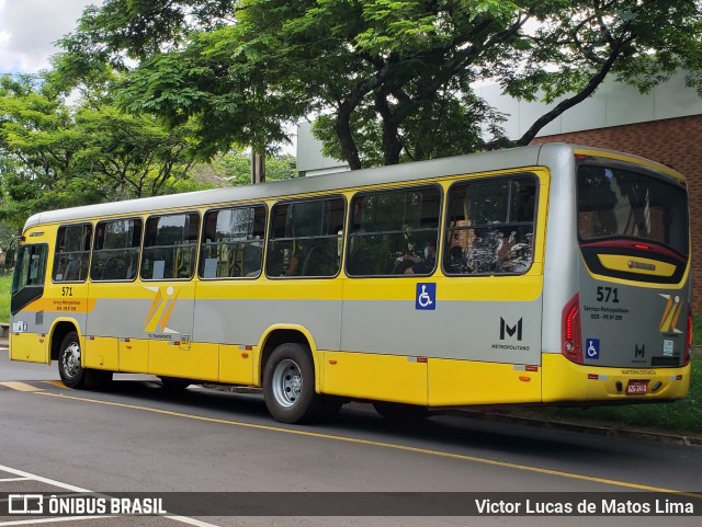 TIL Transportes Coletivos 571 na cidade de Londrina, Paraná, Brasil, por Victor Lucas de Matos Lima. ID da foto: 9773145.