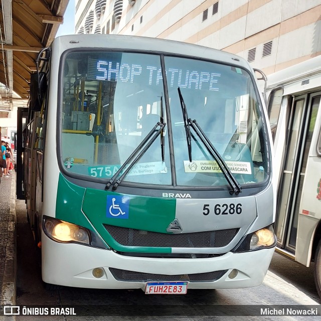 Transunião Transportes 5 6286 na cidade de São Paulo, São Paulo, Brasil, por Michel Nowacki. Número da foto: #9773666.