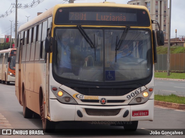 CT Expresso 9067 na cidade de Taguatinga, Distrito Federal, Brasil, por João Gonçalves. Número da foto: #9775188.