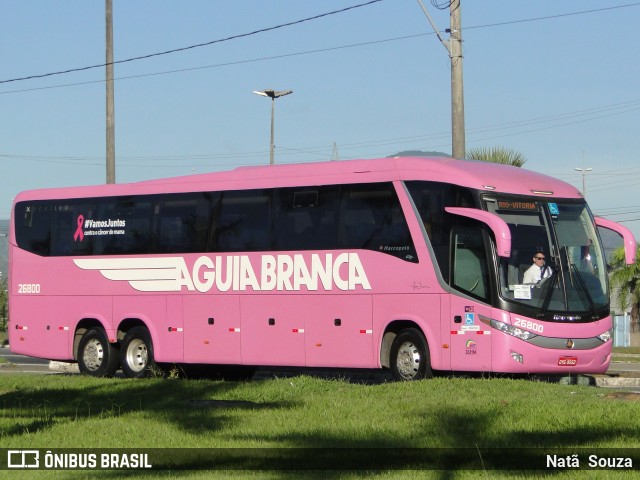 Viação Águia Branca 26800 na cidade de Vitória, Espírito Santo, Brasil, por Natã  Souza. Número da foto: #9773835.