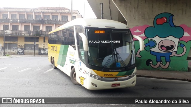 Empresa Gontijo de Transportes 18595 na cidade de Belo Horizonte, Minas Gerais, Brasil, por Paulo Alexandre da Silva. ID da foto: 9775137.