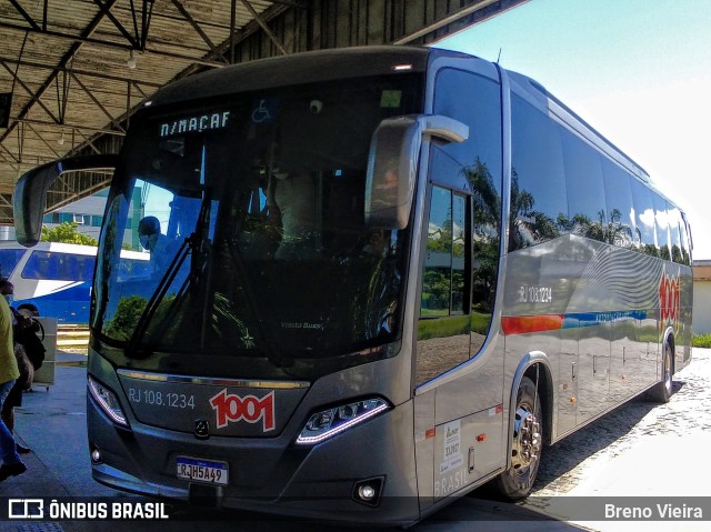 Auto Viação 1001 RJ 108.1234 na cidade de Campos dos Goytacazes, Rio de Janeiro, Brasil, por Breno Vieira. ID da foto: 9774423.