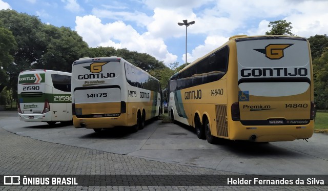 Empresa Gontijo de Transportes 14840 na cidade de São Paulo, São Paulo, Brasil, por Helder Fernandes da Silva. ID da foto: 9773762.