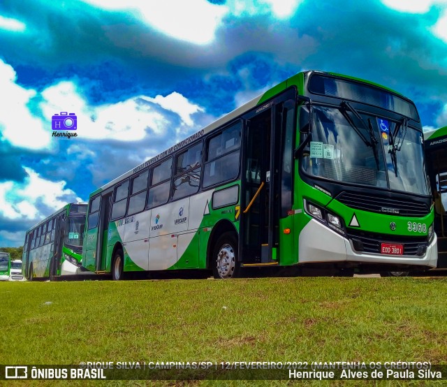 VB Transportes e Turismo 3368 na cidade de Campinas, São Paulo, Brasil, por Henrique Alves de Paula Silva. Número da foto: #9773737.
