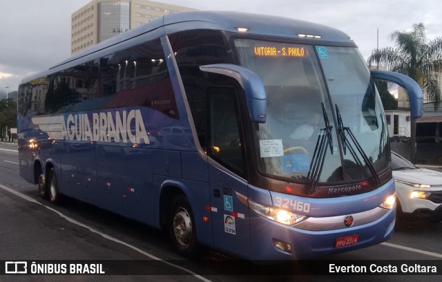 Viação Águia Branca 32460 na cidade de Cariacica, Espírito Santo, Brasil, por Everton Costa Goltara. ID da foto: 9773769.