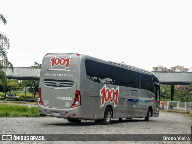 Auto Viação 1001 RJ 108.1124 na cidade de Campos dos Goytacazes, Rio de Janeiro, Brasil, por Breno Vieira. Número da foto: #9777526.