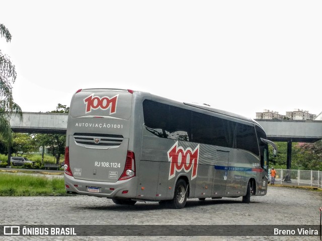 Auto Viação 1001 RJ 108.1124 na cidade de Campos dos Goytacazes, Rio de Janeiro, Brasil, por Breno Vieira. ID da foto: 9777526.