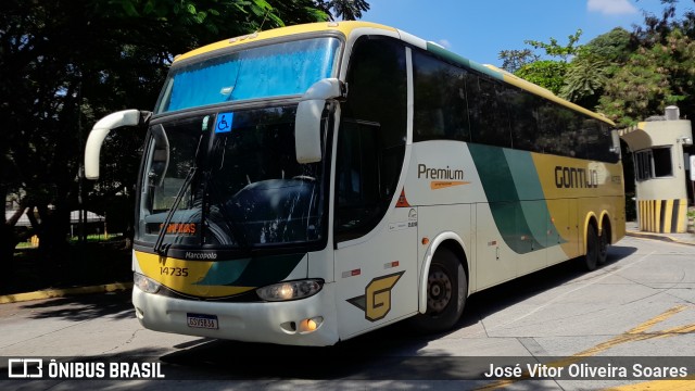 Empresa Gontijo de Transportes 14735 na cidade de São Paulo, São Paulo, Brasil, por José Vitor Oliveira Soares. Número da foto: #9778251.