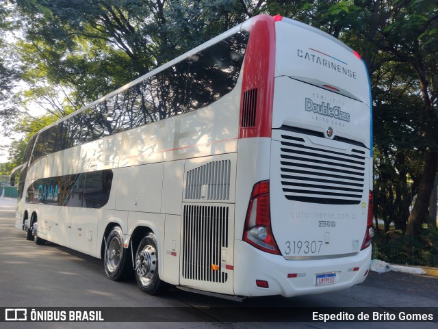 Auto Viação Catarinense 319307 na cidade de São Paulo, São Paulo, Brasil, por Espedito de Brito Gomes. Número da foto: #9778619.