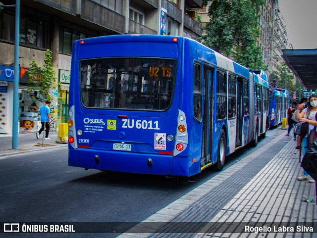 Subus ²9389 na cidade de Santiago, Santiago, Metropolitana de Santiago, Chile, por Rogelio Labra Silva. ID da foto: 9778336.