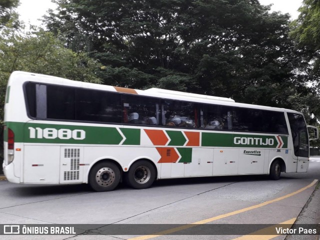 Empresa Gontijo de Transportes 11880 na cidade de São Paulo, São Paulo, Brasil, por Victor Paes. ID da foto: 9778342.