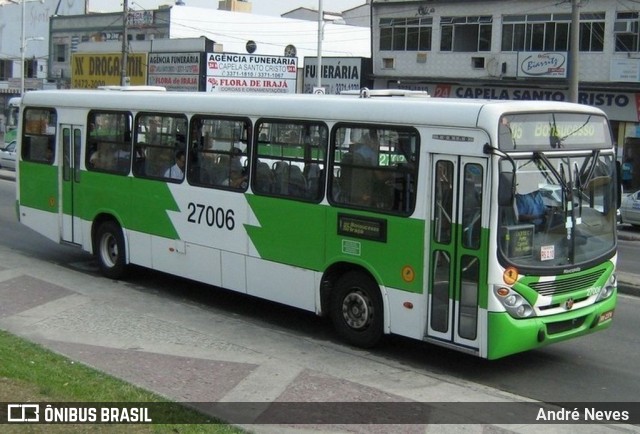 Caprichosa Auto Ônibus 27006 na cidade de Rio de Janeiro, Rio de Janeiro, Brasil, por André Neves . Número da foto: #9778117.
