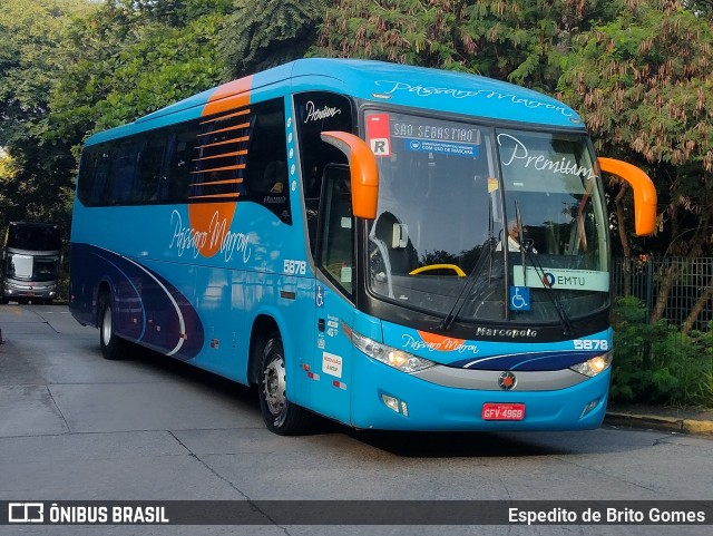 Empresa de Ônibus Pássaro Marron 5878 na cidade de São Paulo, São Paulo, Brasil, por Espedito de Brito Gomes. Número da foto: #9778635.