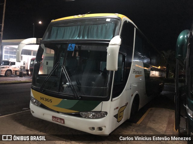 Empresa Gontijo de Transportes 14365 na cidade de Ribeirão Preto, São Paulo, Brasil, por Carlos Vinicius Estevão Menezes. Número da foto: #9777222.